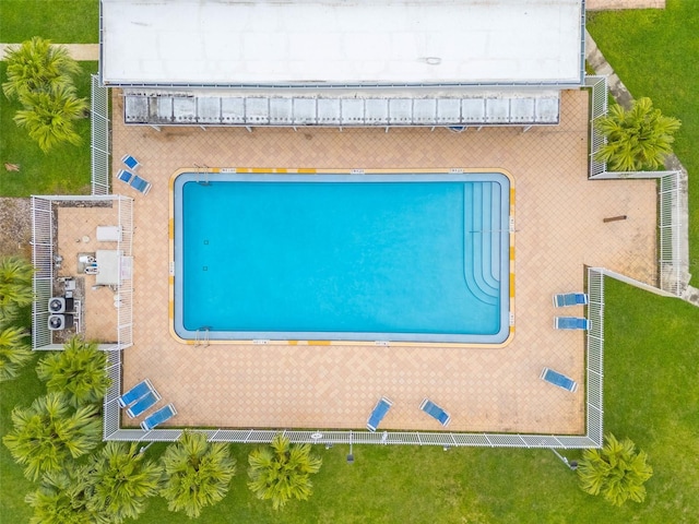 7500 NW 66th Ter, Tamarac, FL 33321 - aerial view of a pool