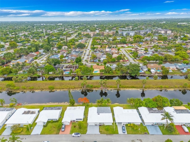 7500 NW 66th Ter, Tamarac, FL 33321 - aerial view of property's location featuring a large body of water and nearby suburban area