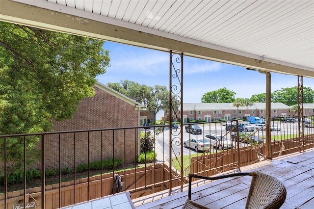 117 Georgetown Dr Unit C, Casselberry, FL 32707 - deck with a residential view