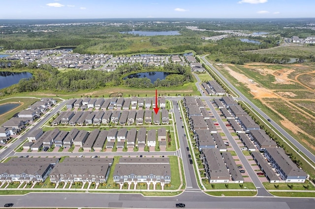 12009 Walmsley Aly, Winter Garden, FL 34787 - aerial view of property and surrounding area with a large body of water and nearby suburban area