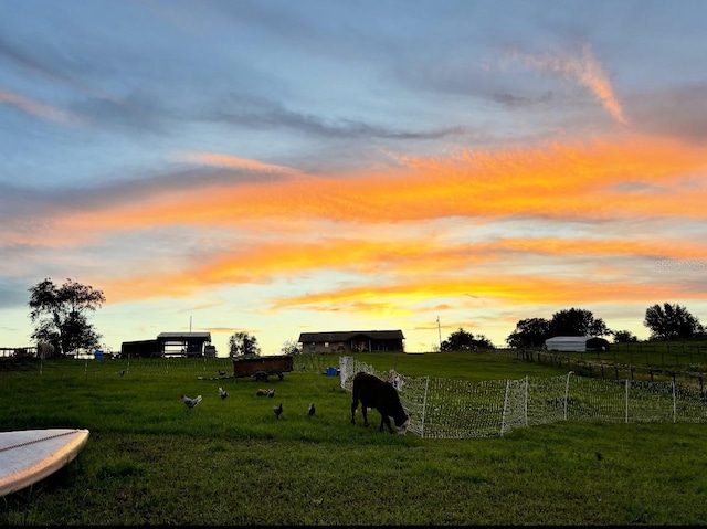 16386 SE 156th Place Rd, Weirsdale, FL 32195 - view of yard featuring a view of rural / pastoral area