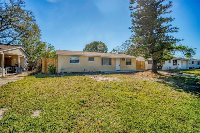 6940 82nd Ave N, Pinellas Park, FL 33781 - ranch-style house featuring stucco siding and a patio