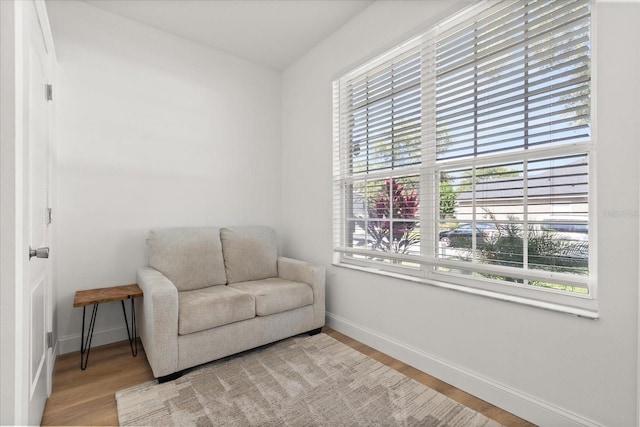 356 Via Tuscany Loop, Lake Mary, FL 32746 - sitting room with baseboards and light wood-style flooring