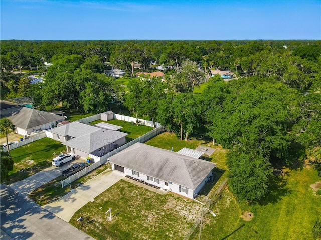 3104 Lime Tree Dr, Edgewater, FL 32141 - drone / aerial view of a forest