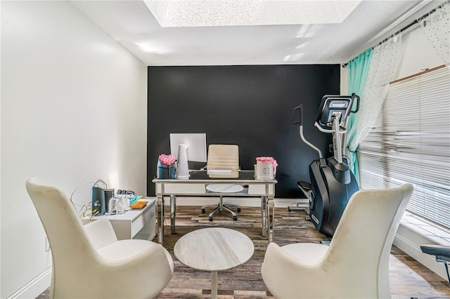 7838 Rollingridge Ct, Orlando, FL 32835 - office area with wood finished floors