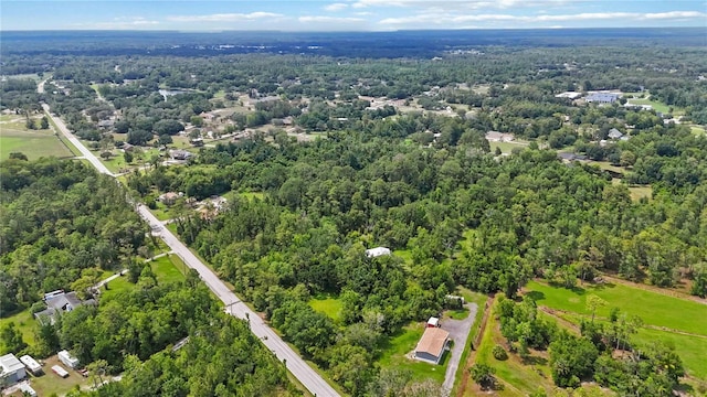 4825 N Fort Christmas Rd, Christmas, FL 32709 - aerial view of property's location with a heavily wooded area