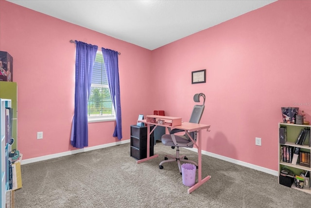 123 Zinnia Ln W, Poinciana, FL 34759 - home office featuring carpet floors and baseboards
