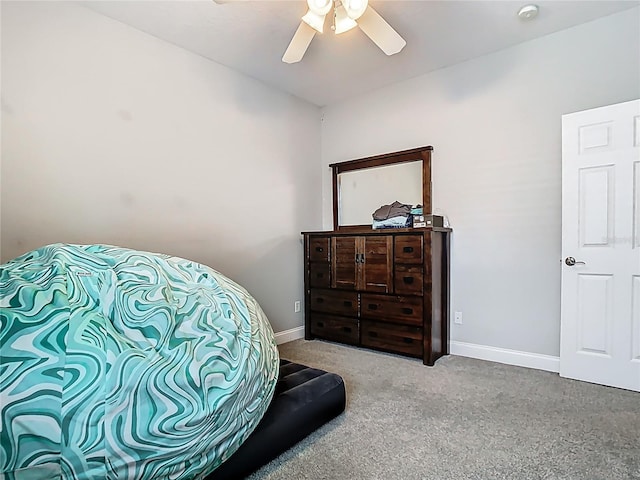 3213 Kentshire Blvd, Ocoee, FL 34761 - carpeted bedroom with baseboards and a ceiling fan