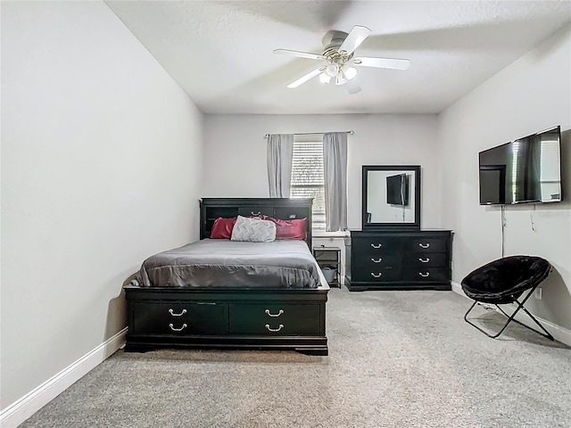 3213 Kentshire Blvd, Ocoee, FL 34761 - bedroom featuring baseboards, carpet flooring, and a ceiling fan