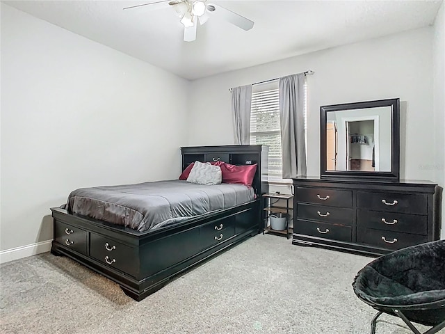 3213 Kentshire Blvd, Ocoee, FL 34761 - bedroom with carpet, ceiling fan, and baseboards
