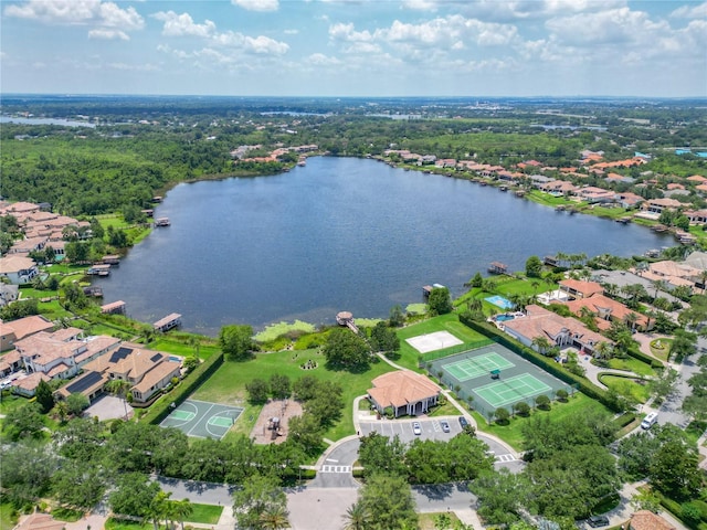 3213 Kentshire Blvd, Ocoee, FL 34761 - aerial overview of property's location with a large body of water and nearby suburban area