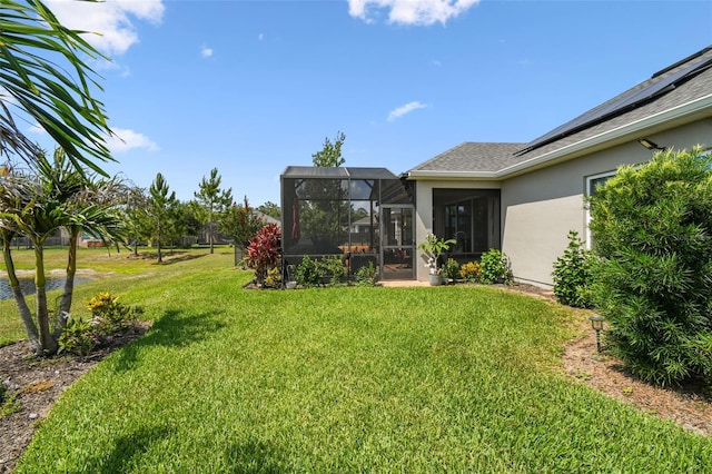 2941 Marlberry Ln, Clermont, FL 34714 - view of green lawn with glass enclosure