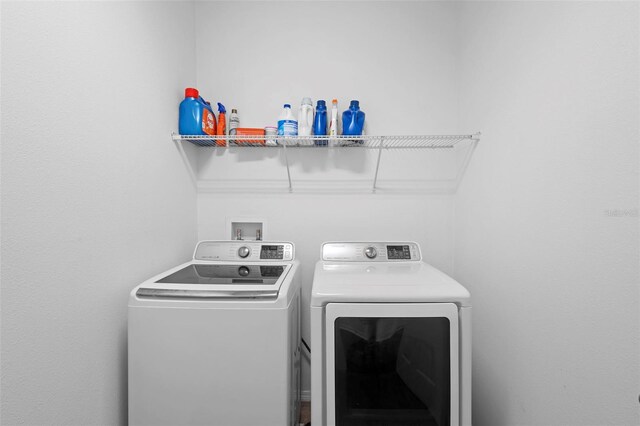 30245 Cheval St, Mount Dora, FL 32757 - laundry area with washing machine and dryer