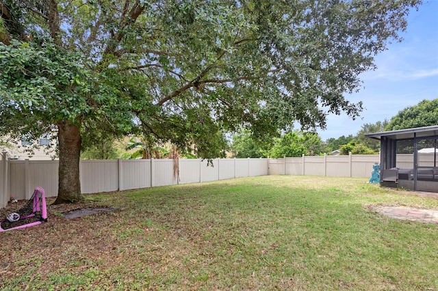 30245 Cheval St, Mount Dora, FL 32757 - view of yard featuring a sunroom
