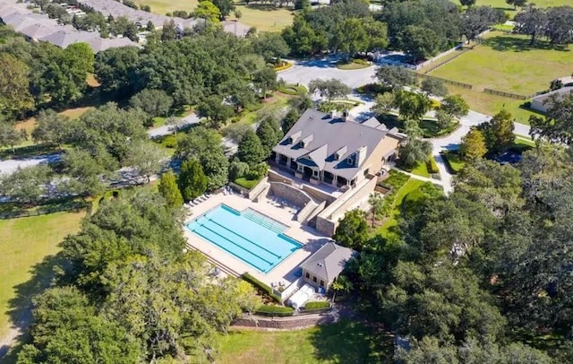 30245 Cheval St, Mount Dora, FL 32757 - drone / aerial view of a pool