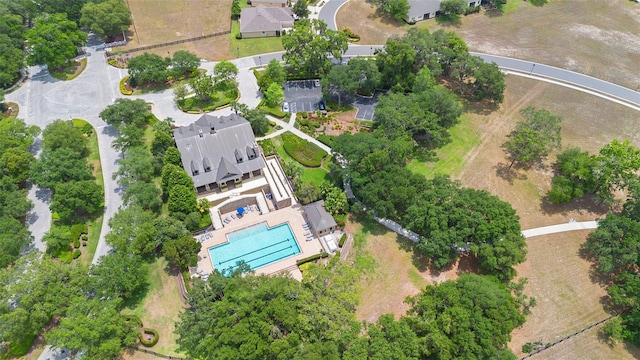 30245 Cheval St, Mount Dora, FL 32757 - aerial view of property and surrounding area featuring a pool