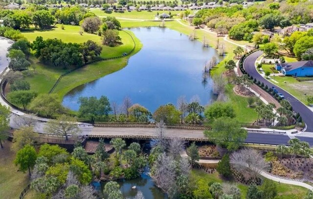 30245 Cheval St, Mount Dora, FL 32757 - aerial view of a large body of water and a tree filled landscape