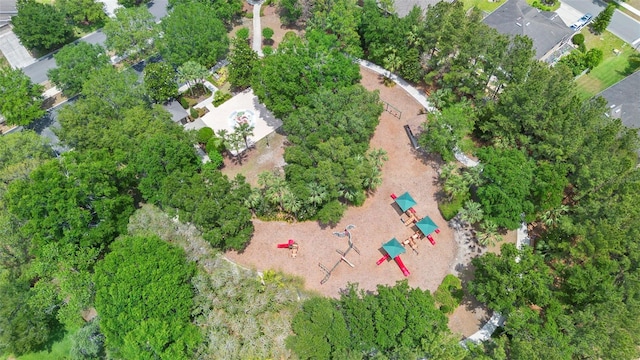 30245 Cheval St, Mount Dora, FL 32757 - aerial view of property's location with a tree filled landscape