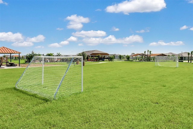 868 Brooklet Dr, Davenport, FL 33837 - surrounding community featuring a gazebo and a sport area
