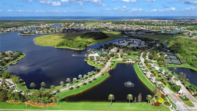 1031 Signet, Apollo Beach, FL 33572 - drone / aerial view of a large body of water