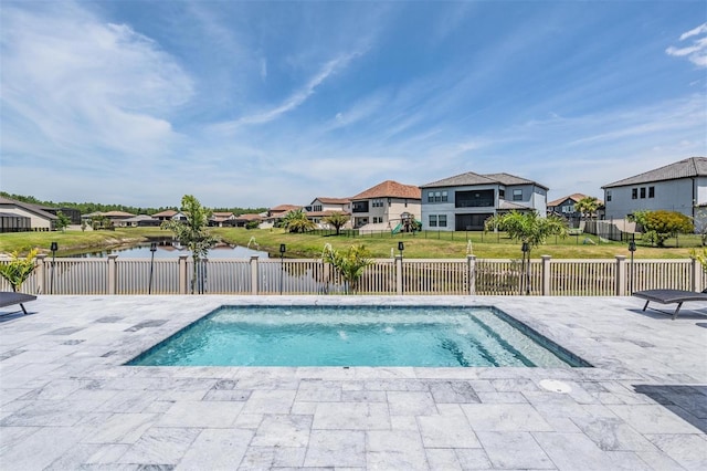 29043 Picana Ln, Wesley Chapel, FL 33543 - view of swimming pool featuring a residential view and a patio area