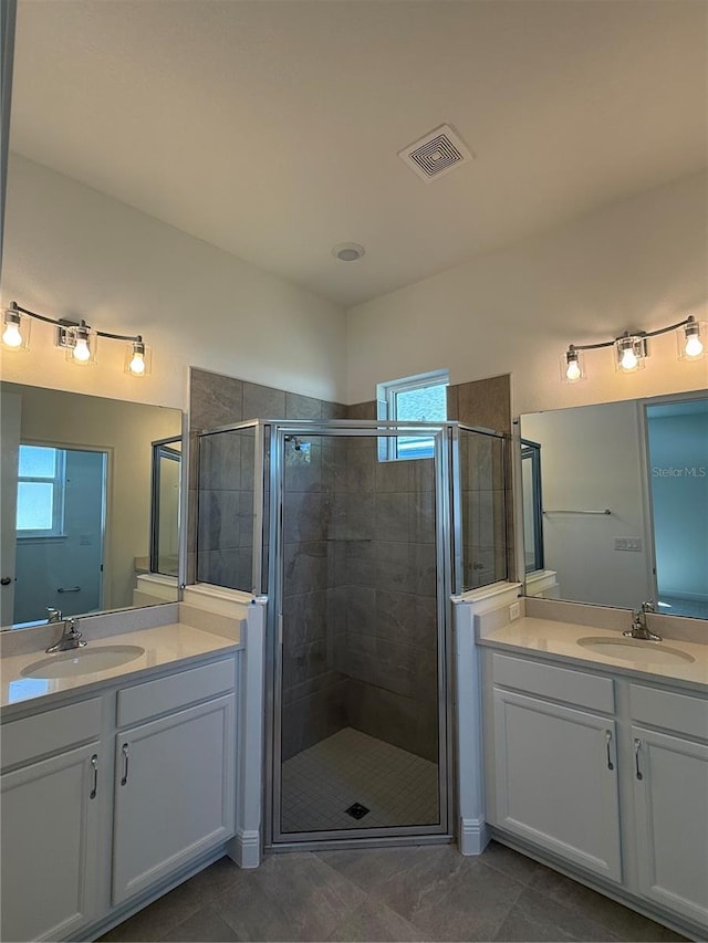 931 Azalea Walk Cir, Deland, FL 32724 - full bath with a stall shower and two vanities