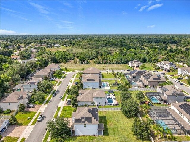 3184 Pinenut Dr, Apopka, FL 32712 - aerial view of residential area with a heavily wooded area
