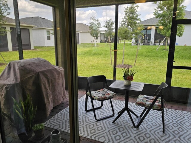 3371 Yellowtop Loop, Clermont, FL 34714 - view of sunroom
