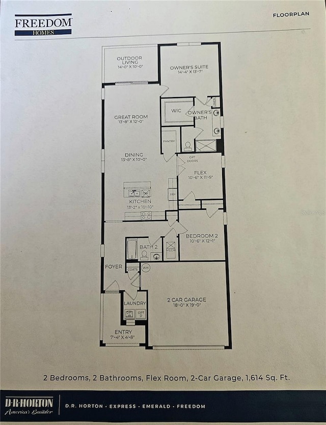 3371 Yellowtop Loop, Clermont, FL 34714 - home floor plan