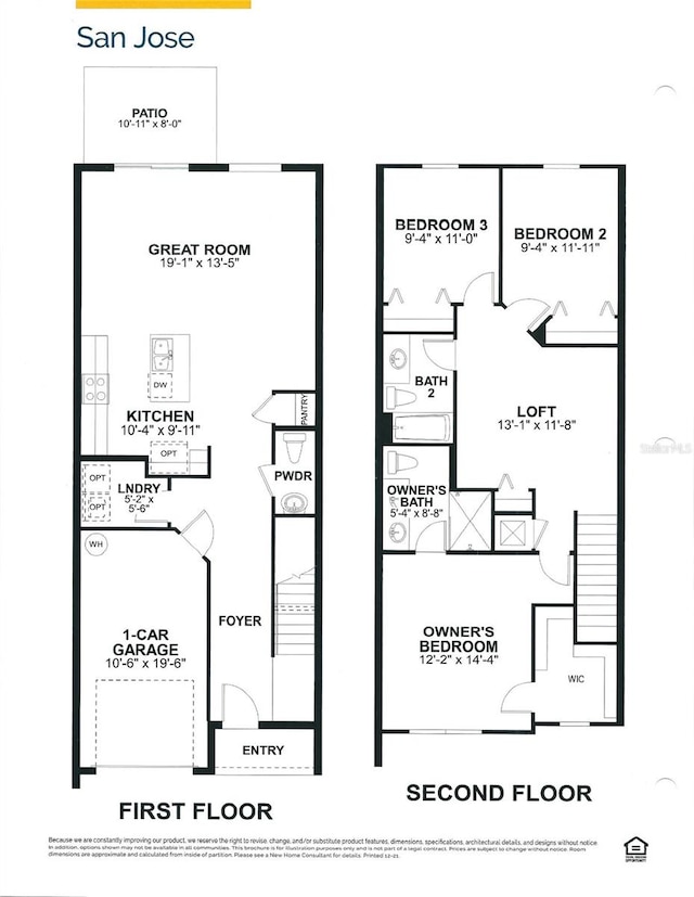 391 Cape Honeysuckle Pl, Sanford, FL 32771 - property floor plan