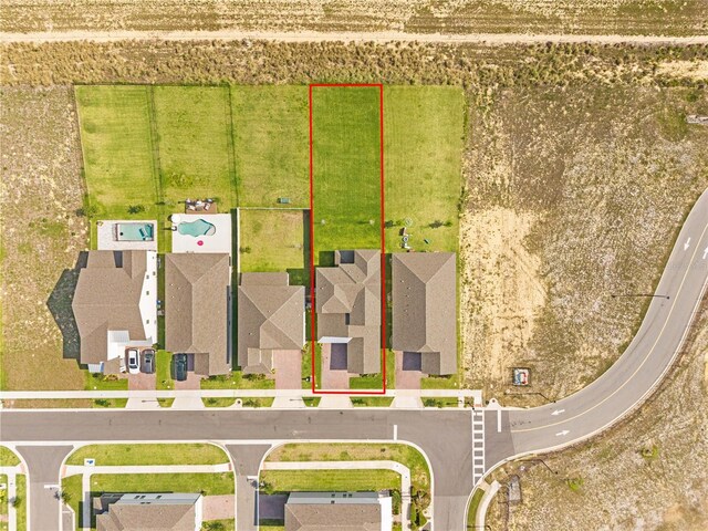 16013 Silver Brook Way, Winter Garden, FL 34787 - aerial view of property and surrounding area with property boundaries highlighted