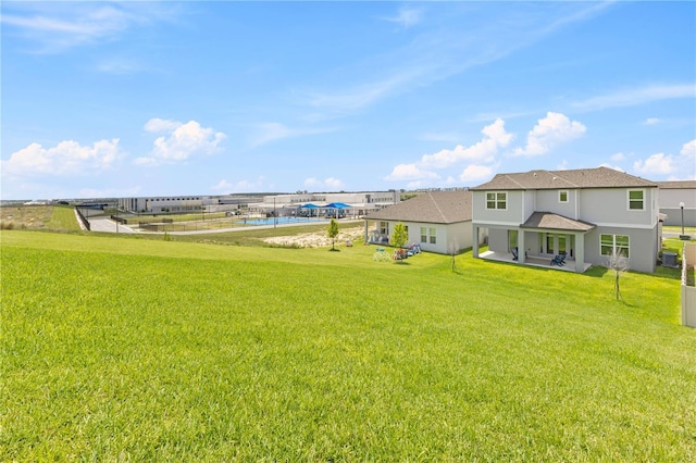 16013 Silver Brook Way, Winter Garden, FL 34787 - view of green lawn with a patio area