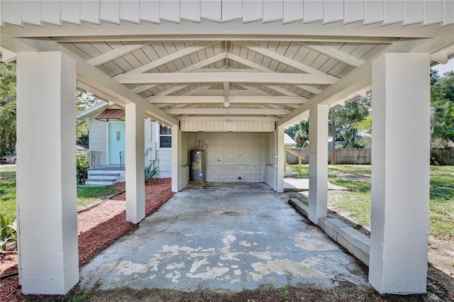 222 E Atwater Ave, Eustis, FL 32726 - view of patio featuring electric water heater