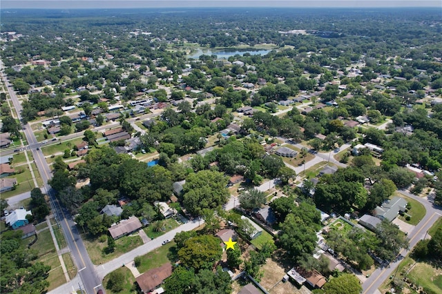 222 E Atwater Ave, Eustis, FL 32726 - aerial view of property's location with a nearby body of water