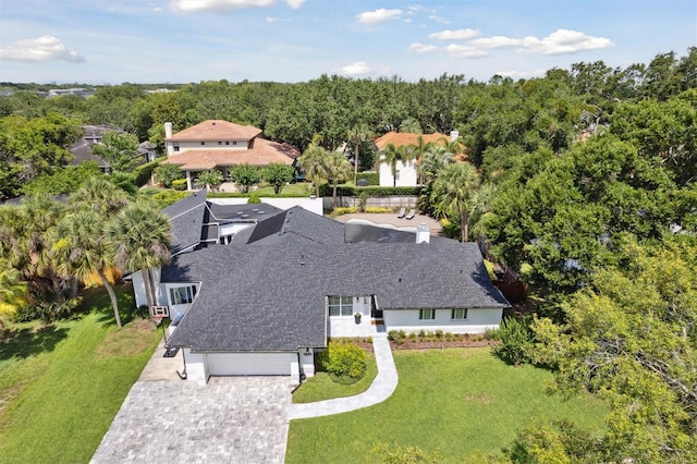 1327 Bridgeport Dr, Winter Park, FL 32789 - view from above of property