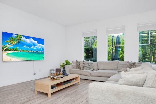 652 Benoi Dr, Davenport, FL 33896 - living area with plenty of natural light and light wood-style floors