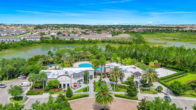 652 Benoi Dr, Davenport, FL 33896 - aerial view of a nearby body of water and a pool