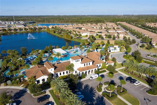 1979 Majorca Dr, Kissimmee, FL 34747 - aerial view of residential area featuring a nearby body of water