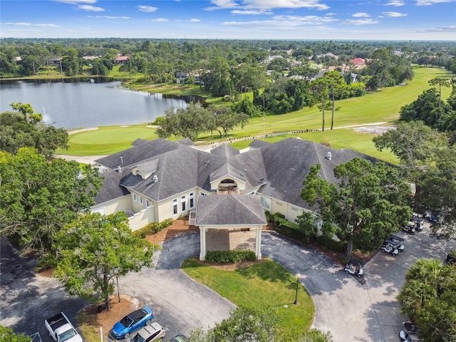 404 Sotheby Way, Debary, FL 32713 - aerial view of a large body of water, a local golf course, and a tree filled landscape