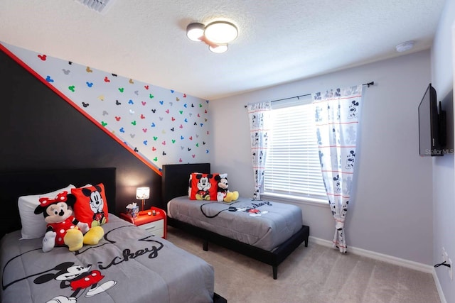 271 Jetty Way, Davenport, FL 33897 - carpeted bedroom featuring multiple windows, baseboards, and a textured ceiling