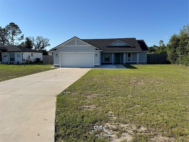 468 Marion Oaks Blvd, Ocala, FL 34473 - view of front of property with concrete driveway and a garage