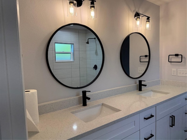 468 Marion Oaks Blvd, Ocala, FL 34473 - full bathroom featuring double vanity