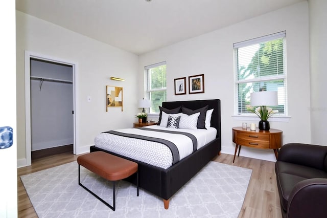 25 W 7th St, Apopka, FL 32703 - bedroom featuring light wood finished floors, baseboards, and a closet