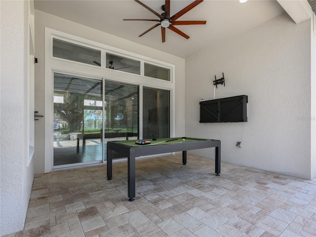 25859 Crossings Bluff Ln, Sorrento, FL 32776 - view of patio / terrace with ceiling fan