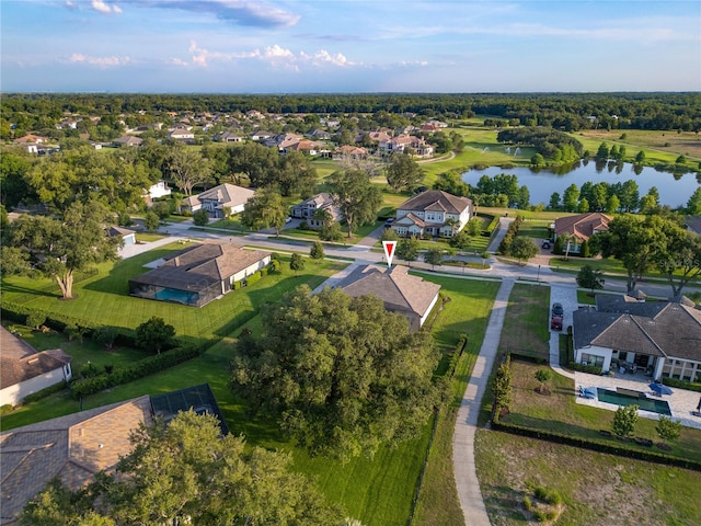 25859 Crossings Bluff Ln, Sorrento, FL 32776 - view of property location featuring a large body of water and nearby suburban area