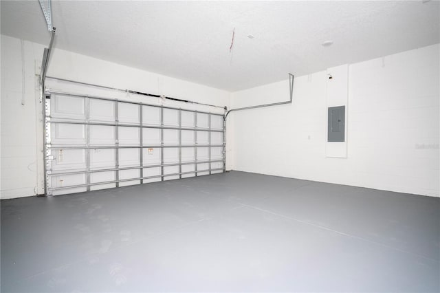 33 W 7th St, Apopka, FL 32703 - garage with electric panel and concrete block wall