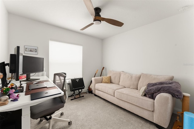 701 Dennis Ave, Orlando, FL 32807 - office space with ceiling fan and carpet