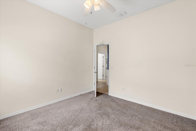 9644 Myrtle Creek Ln, Orlando, FL 32832 - carpeted empty room with a ceiling fan and baseboards