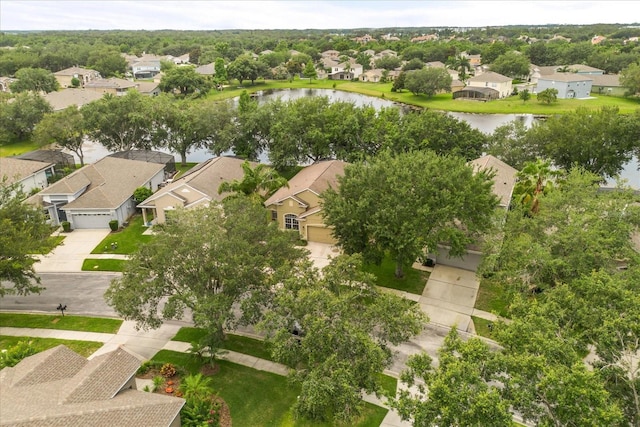 9644 Myrtle Creek Ln, Orlando, FL 32832 - aerial perspective of suburban area featuring a nearby body of water