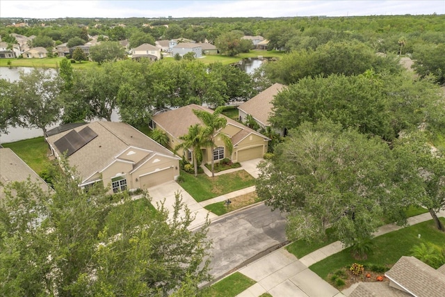 9644 Myrtle Creek Ln, Orlando, FL 32832 - aerial view of residential area with a large body of water